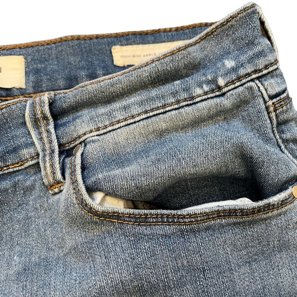 PacSun Power Super Stretch High Rise Distressed Ankle Jegging, Sz 29 - Picture 12 of 14